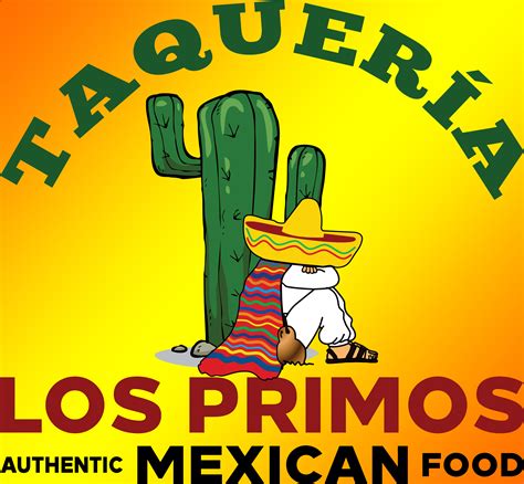 Taqueria los primos - Feb 6, 2022 · Friday. Fri. 8:30AM-9PM. Saturday. Sat. 8:30AM-9PM. Updated on: Feb 06, 2024. All info on Taqueria Los Primos in Ellicott City - Call to book a table. View the menu, check prices, find on the map, see photos and ratings.